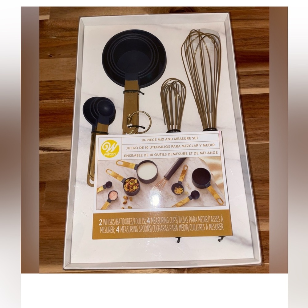 10pc mix and measuring set